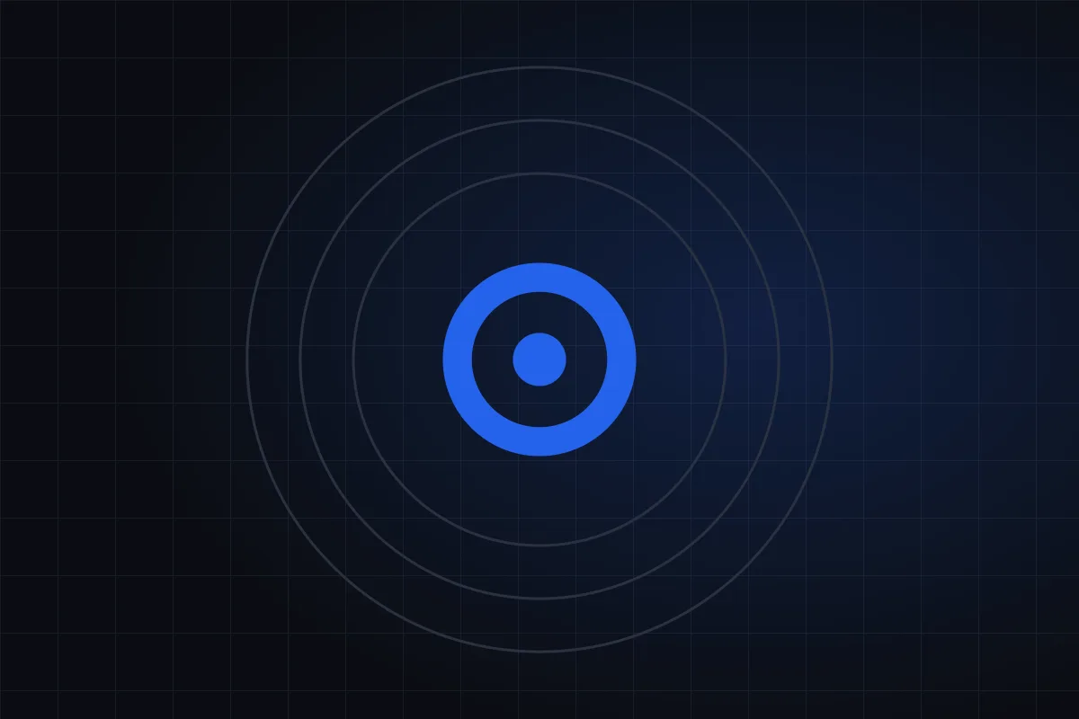 Illustration of concentric rings around a central blue ring